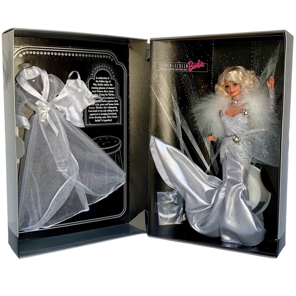 1993 Silver Screen Barbie FAO Schwarz x Mattel NWT NRFB